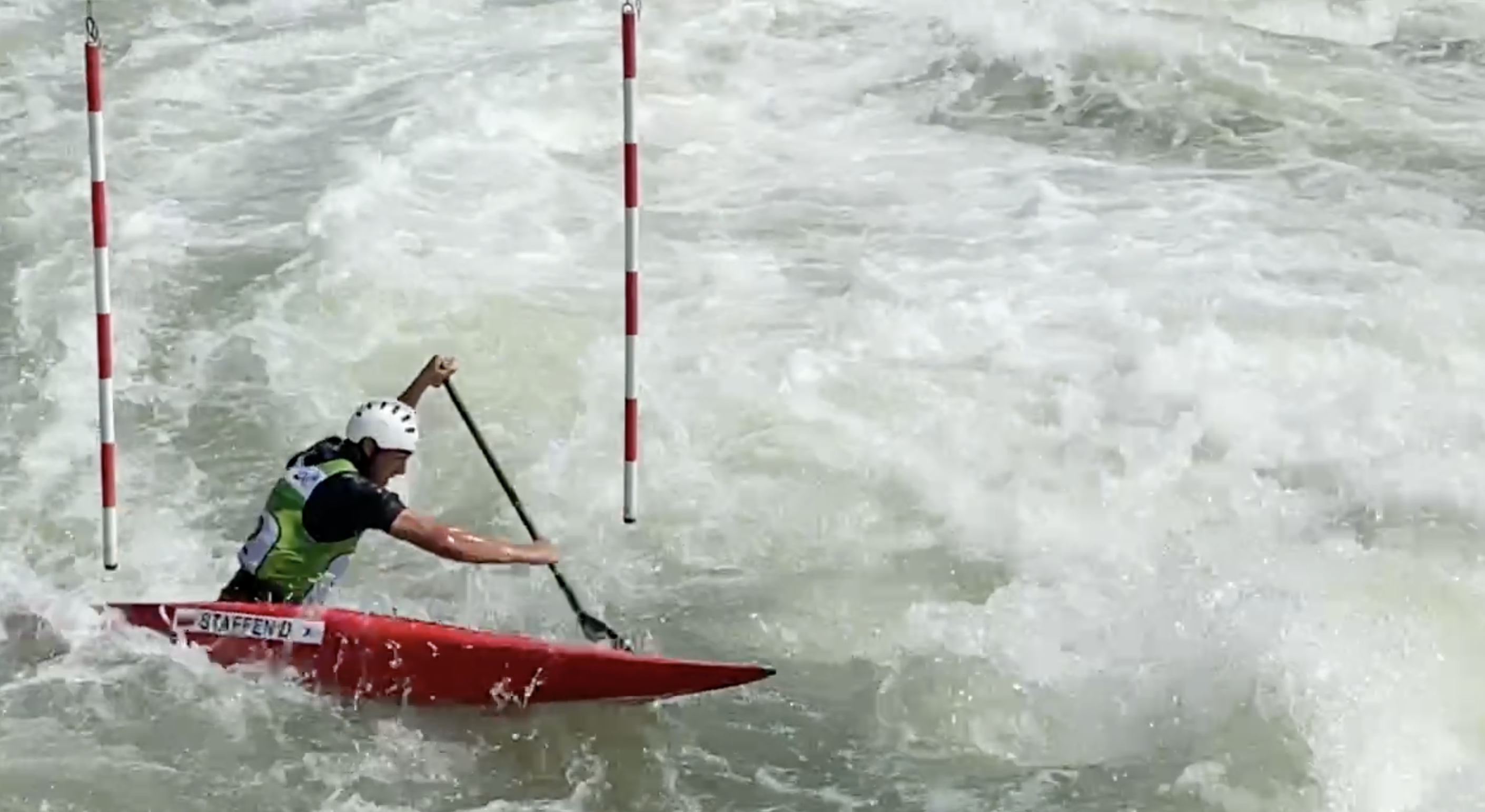 Kanoista David Štaffen vyhral ECA Junior Slalom Cup v Bratislave